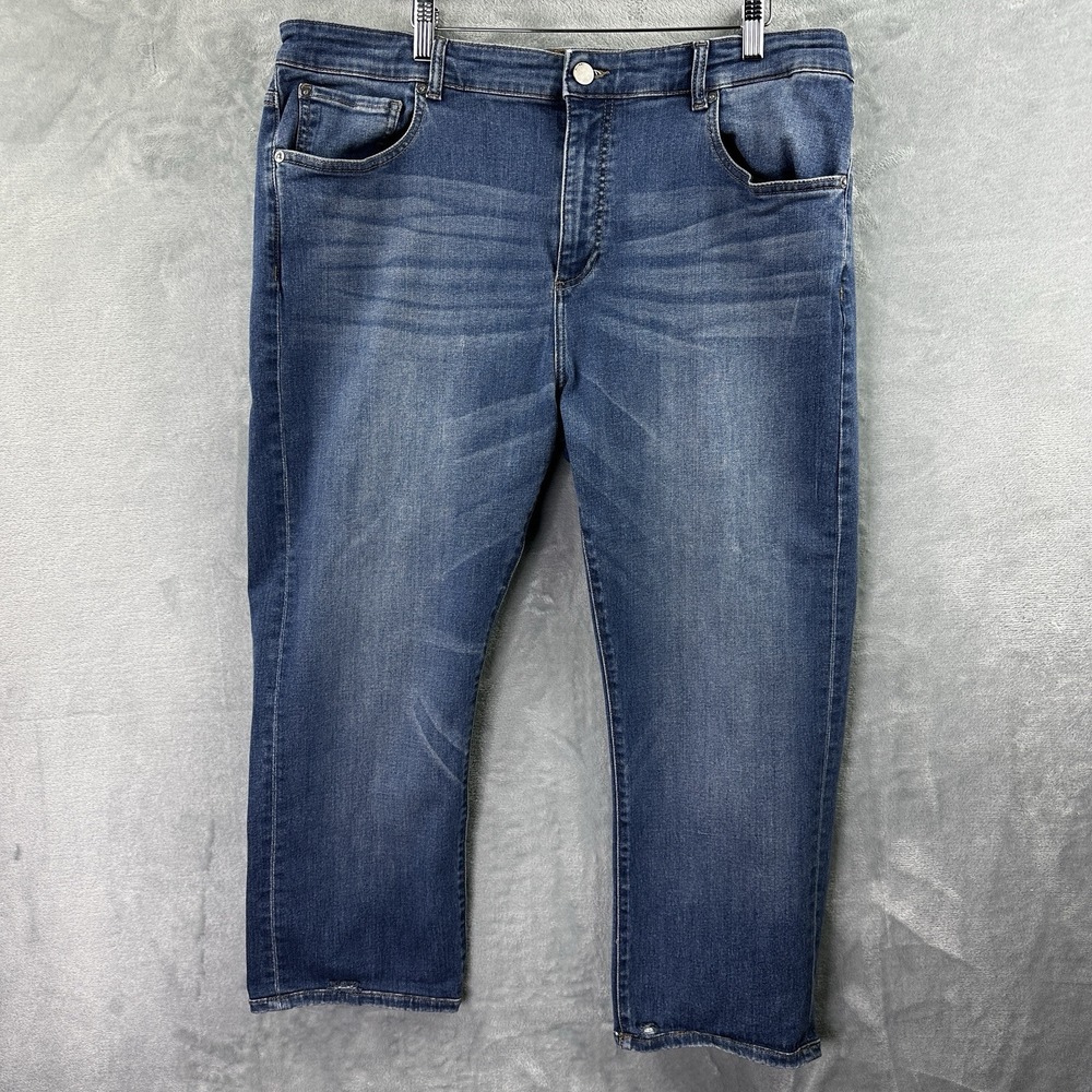 dl1961 russell slim straight jeans men 40x36‎ (40x25) Shortened*